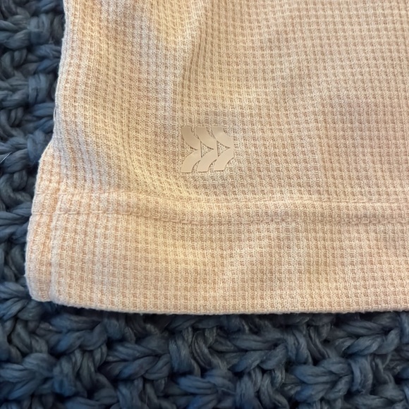 All in Motion Light Orange Cropped Sports Tank - Large - Picture 4 of 4